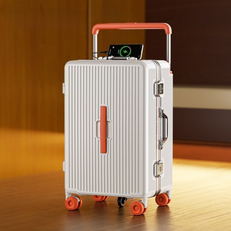 Aluminum Frame Carry On Luggage - Maleta de viaje con asa ancha