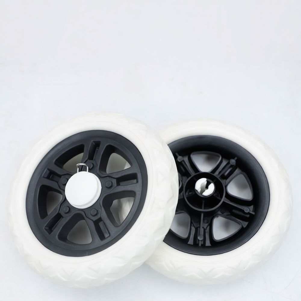 Silent Replacement Luggage Wheels - Ruedas de goma universales para carritos