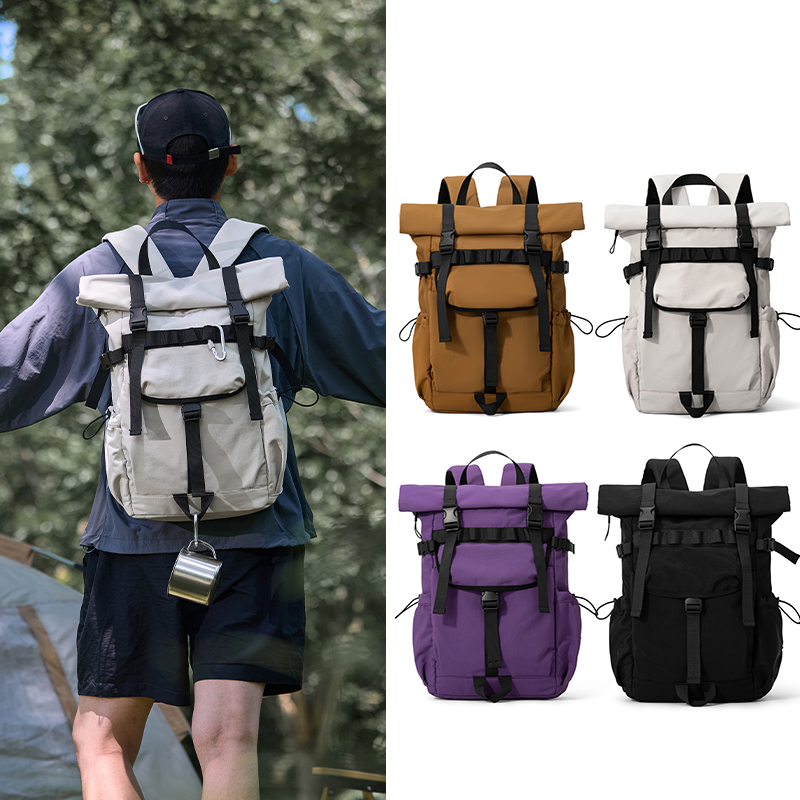 Foldable Rolling Luggage Bag - Nueva Mochila de Viaje Expandible para