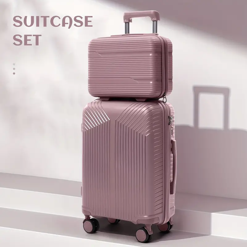 Foldable Rolling Luggage Bag - Maleta de mano duradera 2024/20/28, Material