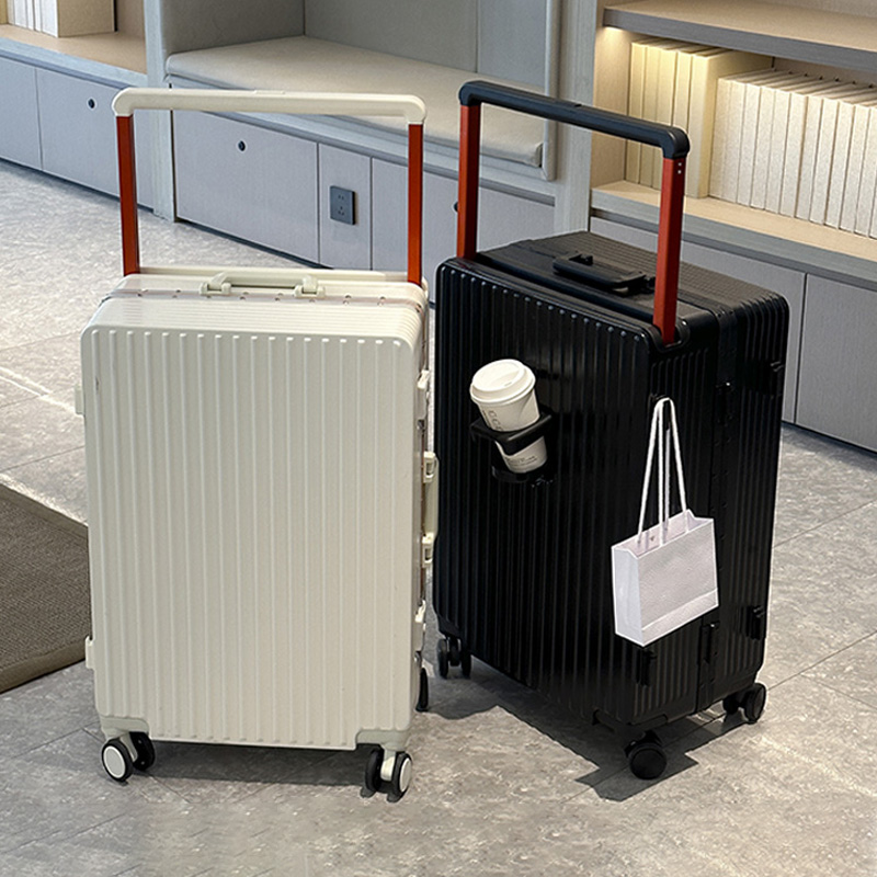 Aluminum Frame Carry On Luggage - Nueva maleta con asa ancha con