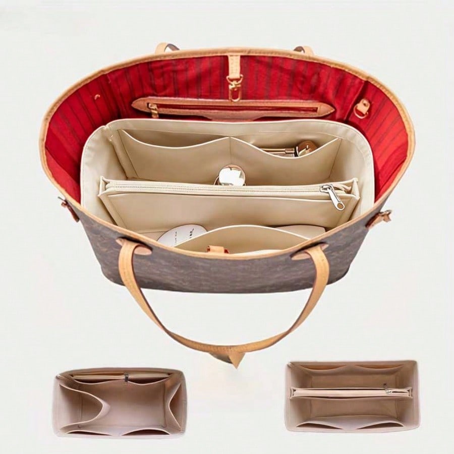 Cosmetic Bags - Organizador de bolsos con compartimentos de