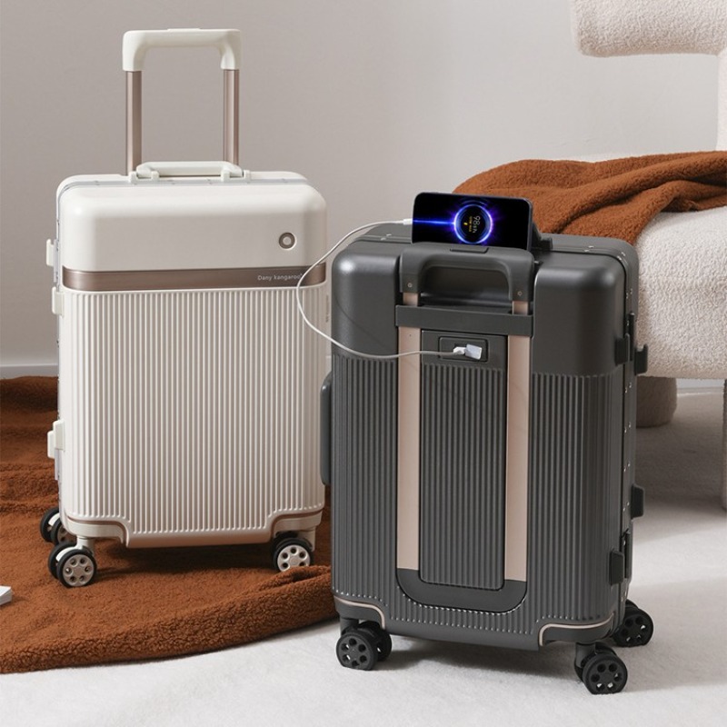Maleta de viaje con ruedas gir - Aluminum Frame Carry On Luggage reseña y precio