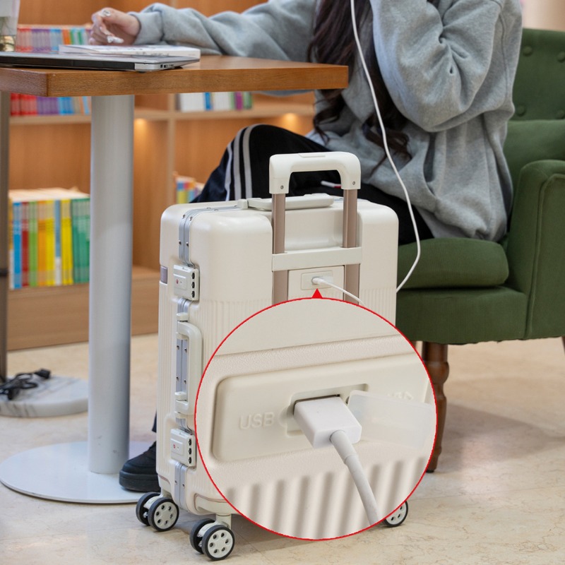 Maleta de viaje con ruedas gir - Aluminum Frame Carry On Luggage reseña y precio