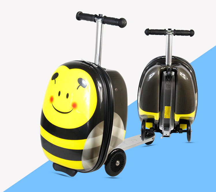 Maleta de paseo para niños, ma - Kids Ride On Suitcase Scooter reseña y precio