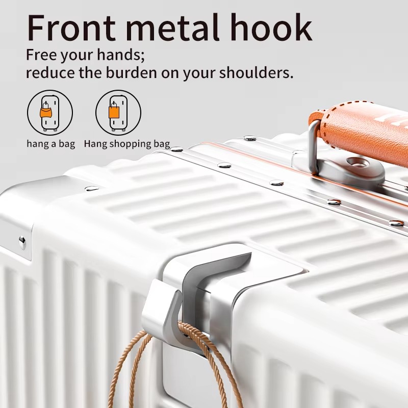 Maleta de mano de 18 pulgadas  - Aluminum Frame Carry On Luggage reseña y precio