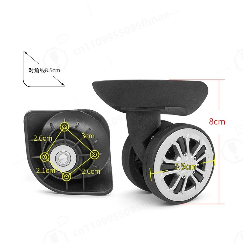 Rueda giratoria de repuesto pa - Silent Replacement Luggage Wheels reseña y precio