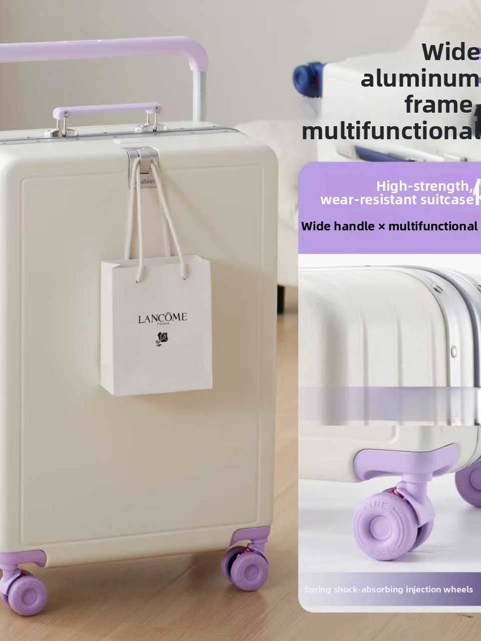 Maleta de Viaje con Marco de A - Aluminum Frame Carry On Luggage reseña y precio