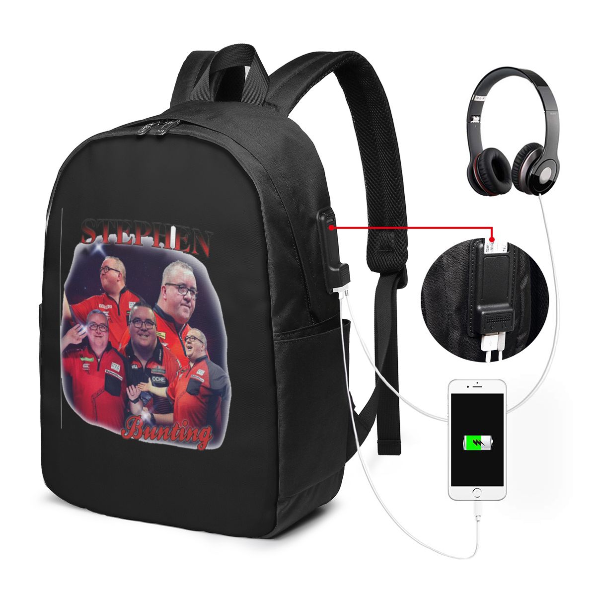 Mochila Stephen Bunting Bootle - Backpacks reseña y precio