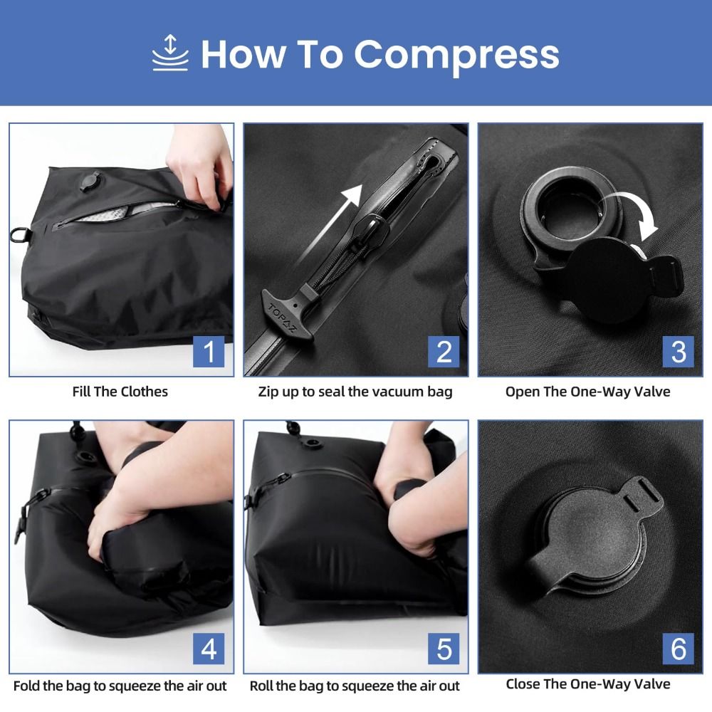 Bolsas de Vacío Reutilizables  - Luggage reseña y precio