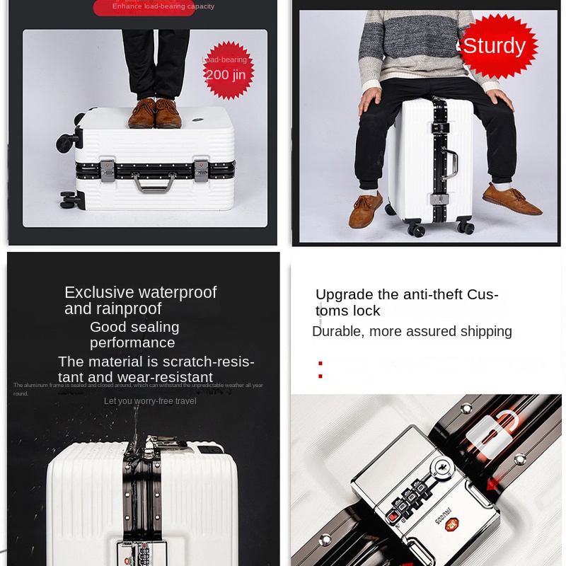 Maletas con Marco de Aluminio  - Aluminum Frame Carry On Luggage reseña y precio