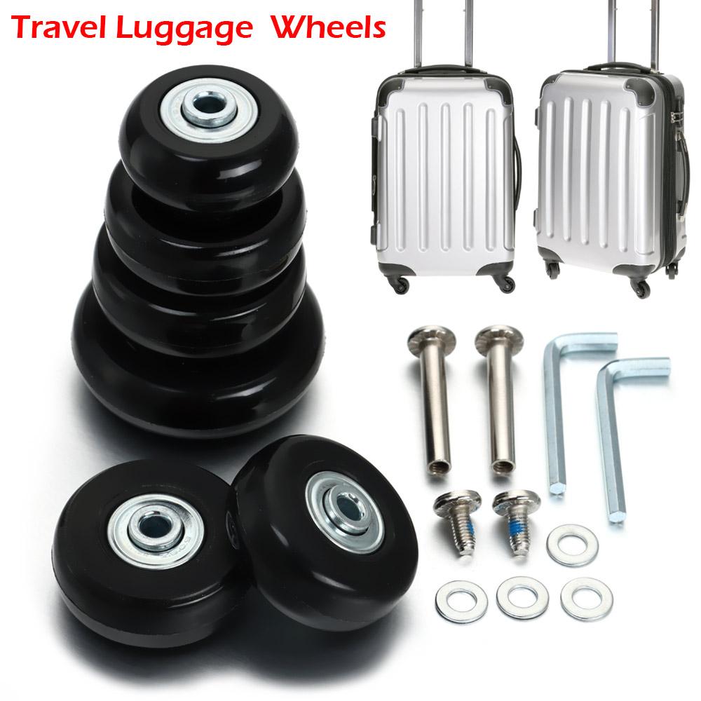 2/4 unidades Ruedas silenciosa - Silent Replacement Luggage Wheels reseña y precio