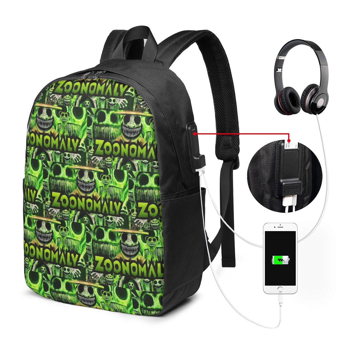 Mochila Zoonomaly con diseño d - Backpacks reseña y precio