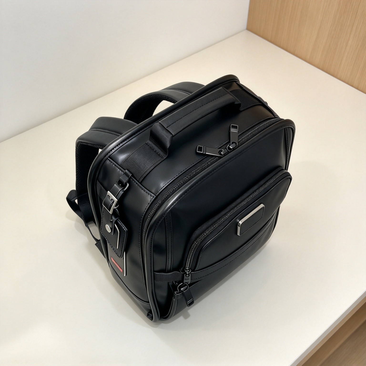Mochila de cuero para portátil - Backpacks reseña y precio