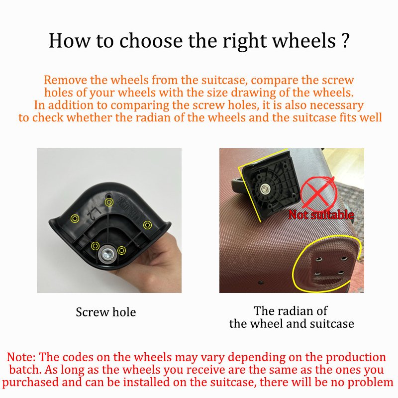 Ruedas de Repuesto para Equipa - Silent Replacement Luggage Wheels reseña y precio