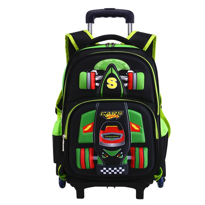 Mochila escolar con ruedas par - Foldable Rolling Luggage Bag reseña y precio