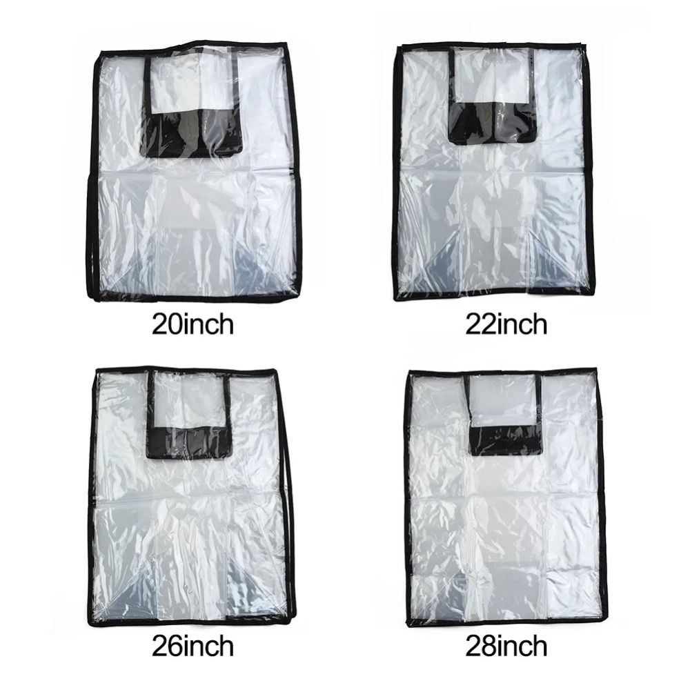 Nueva funda protectora de equi - Luggage Protective Cover Transparent reseña y precio