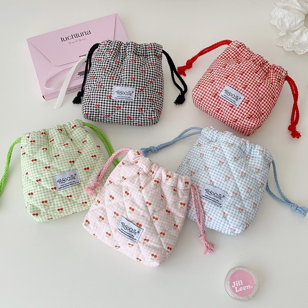 Nueva bolsa con cordón de cier - Cosmetic Bags reseña y precio