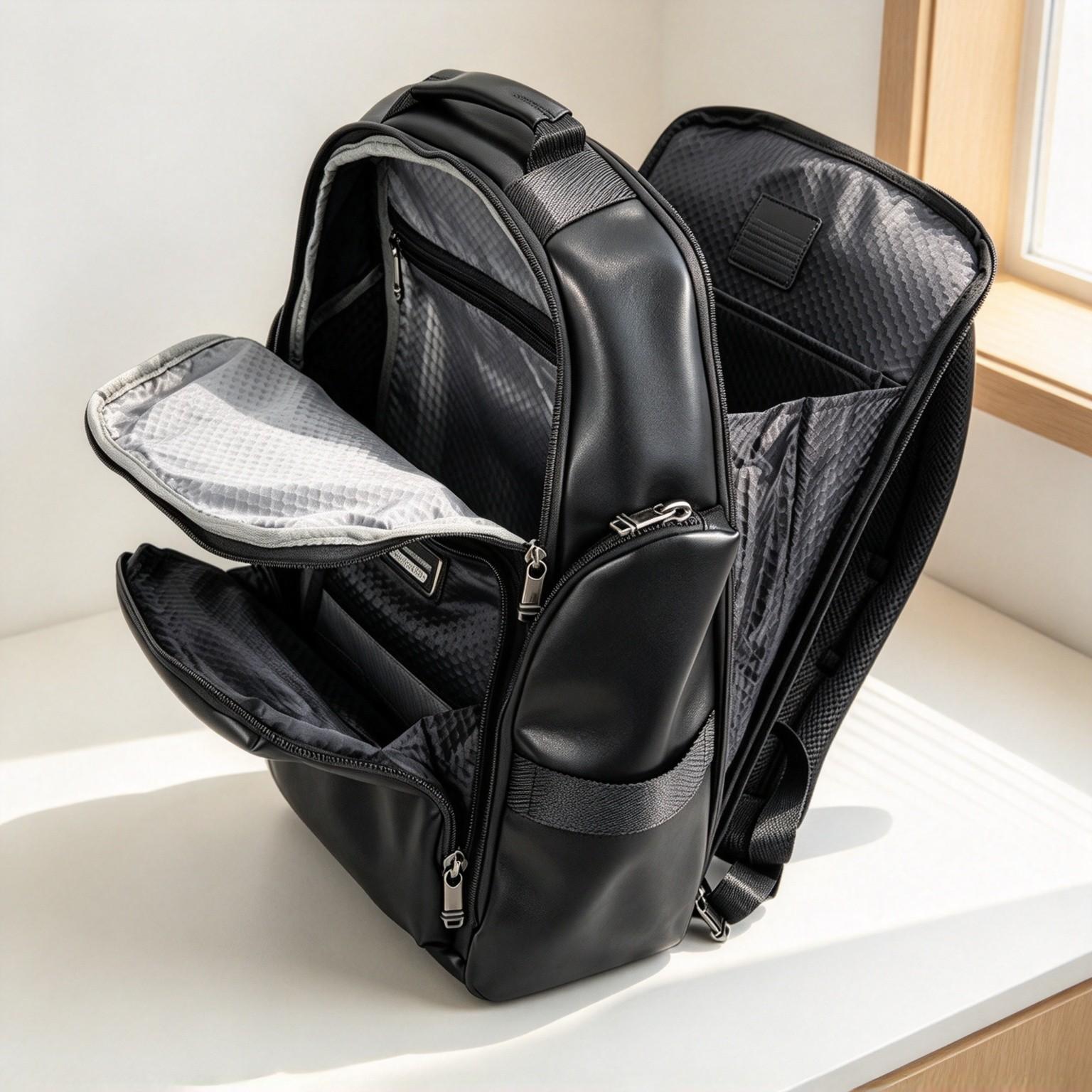 Mochila de cuero para hombre,  - Backpacks reseña y precio