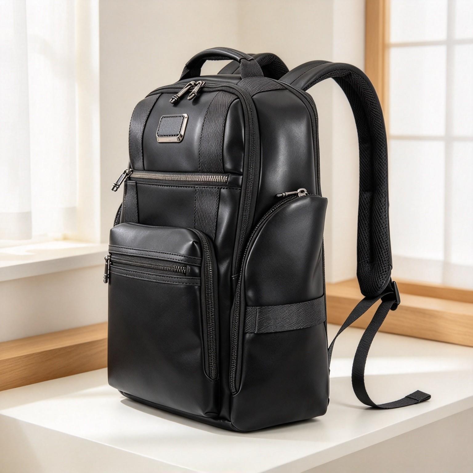 Mochila de cuero para hombre,  - Backpacks reseña y precio