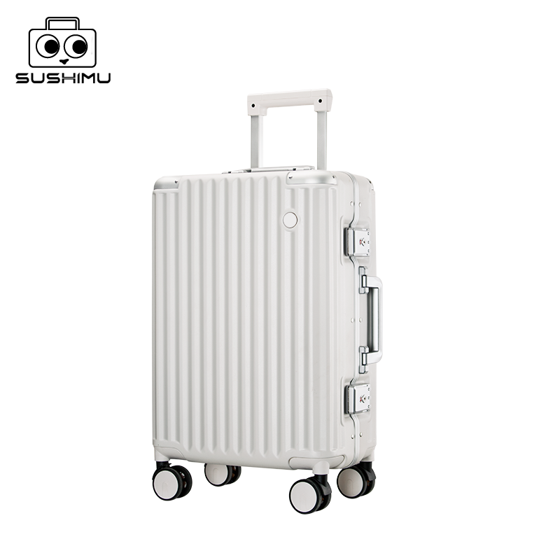 Sushimu-maleta de viaje para h - Aluminum Frame Carry On Luggage reseña y precio