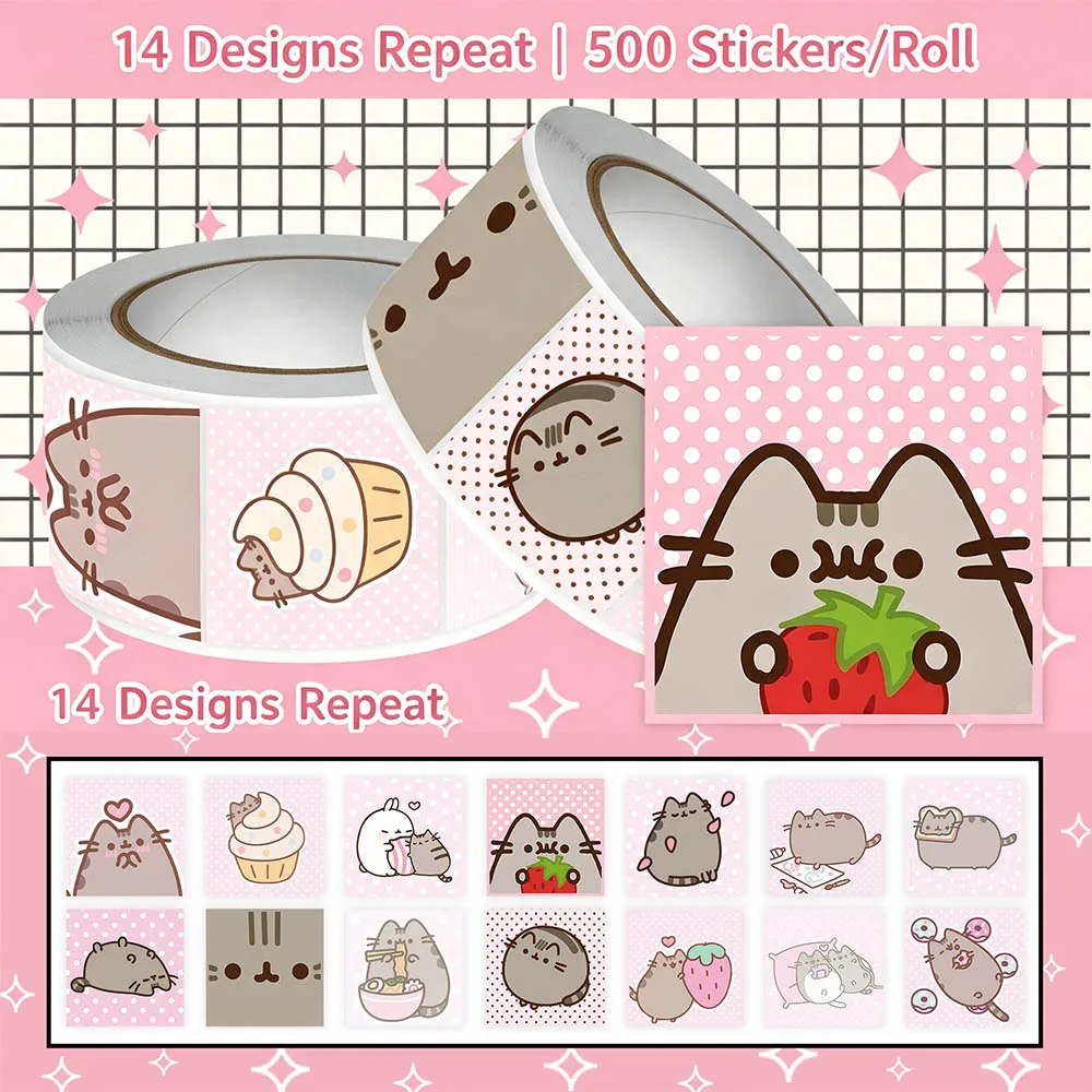 Hou 500 pegatinas de gato de d - Handbags reseña y precio