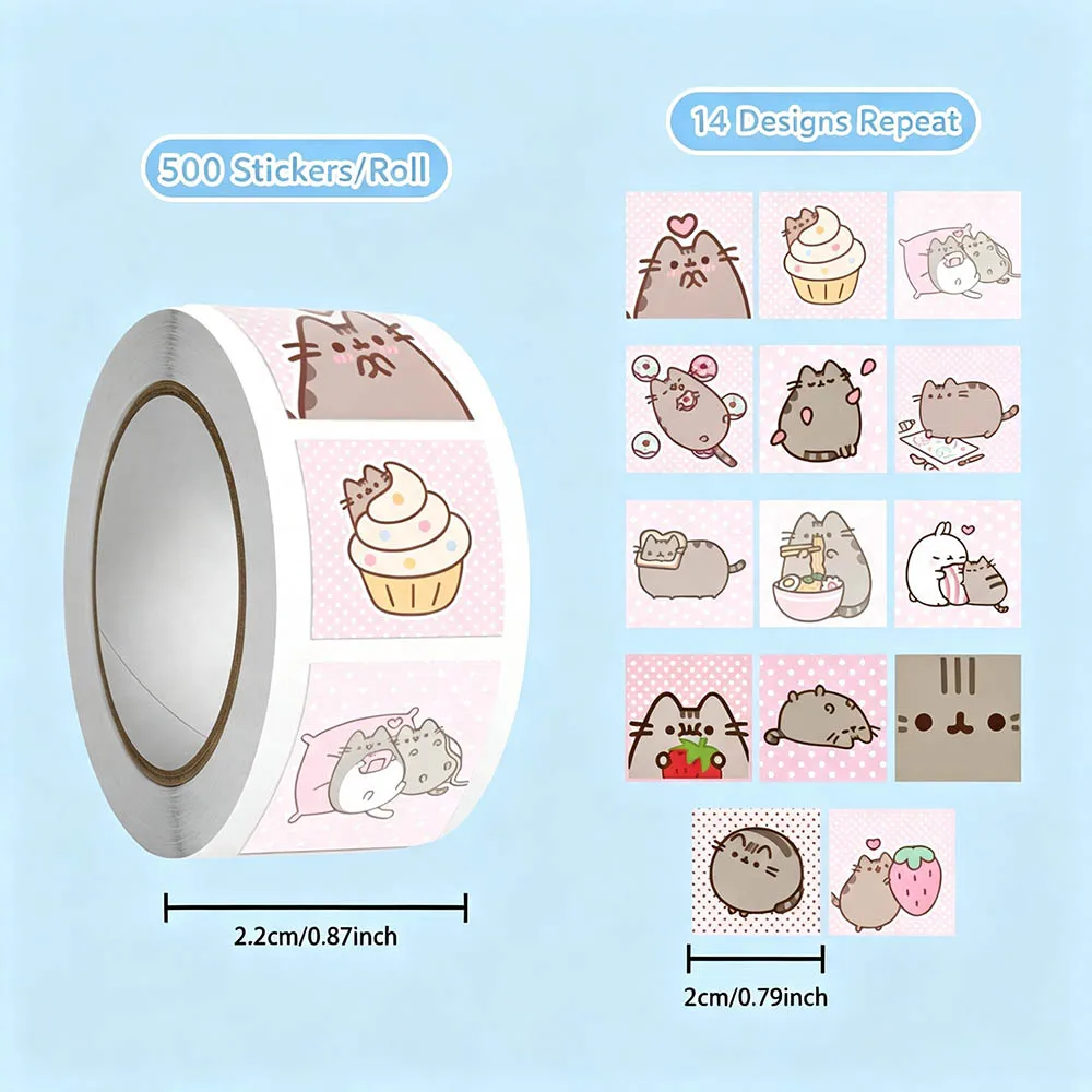 Hou 500 pegatinas de gato de d - Handbags reseña y precio