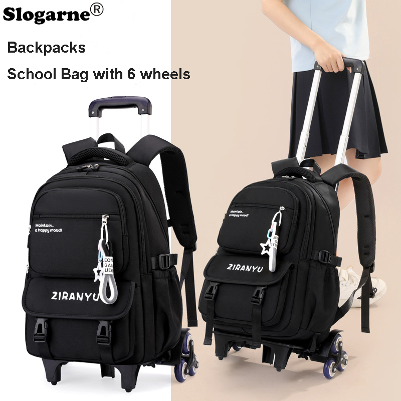 Mochila con Ruedas para Estudi - Foldable Rolling Luggage Bag reseña y precio