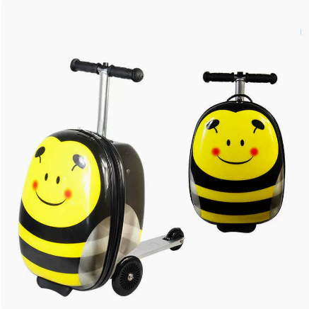 Maleta de scooter para niños,  - Kids Ride On Suitcase Scooter reseña y precio