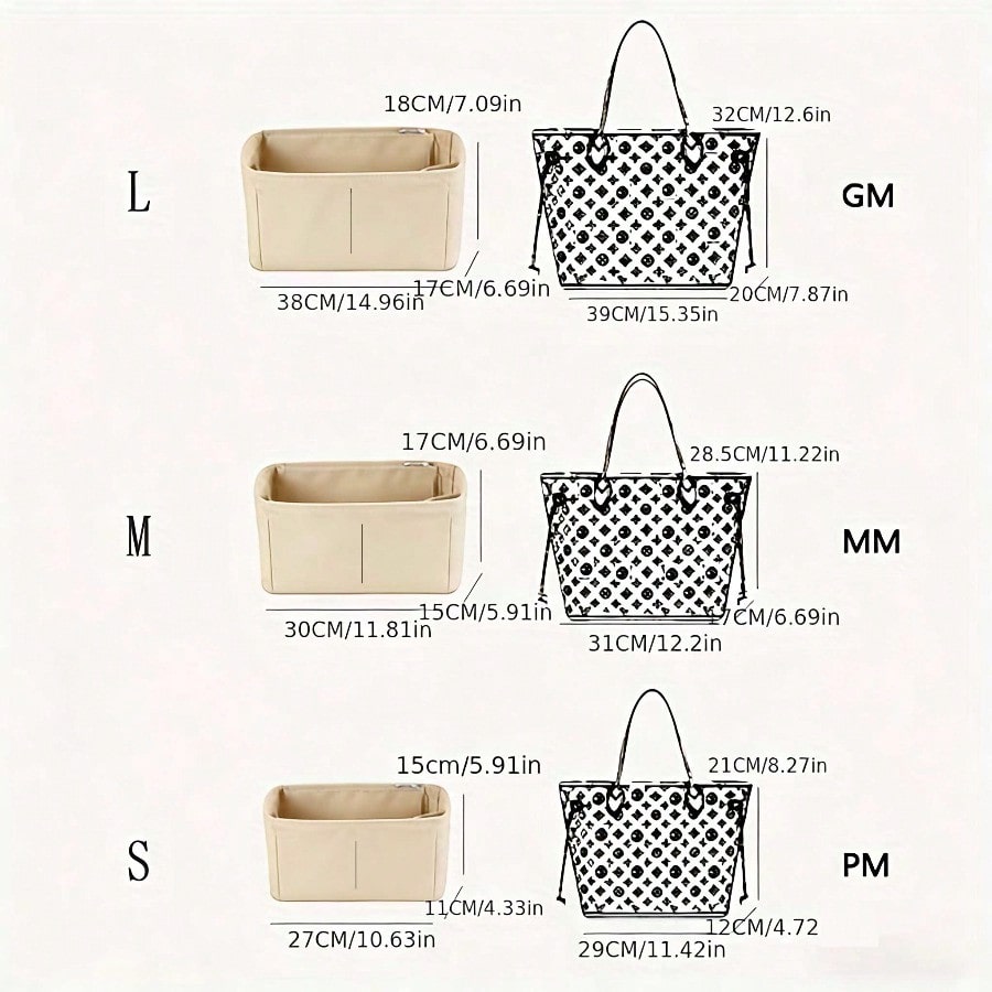 Organizador de bolsos con comp - Cosmetic Bags reseña y precio