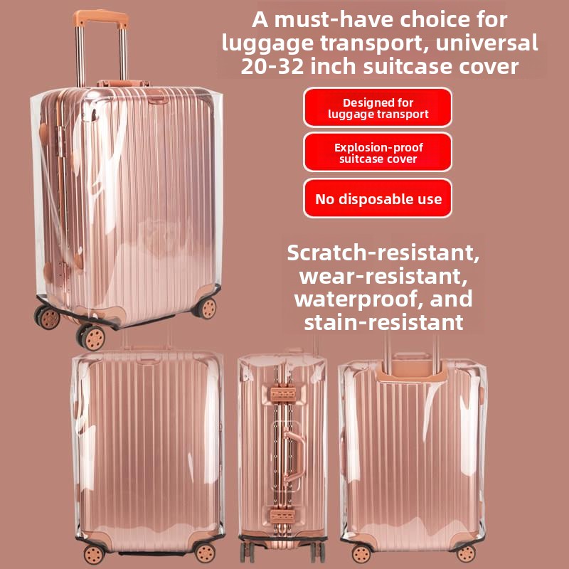 Funda Protectora Reforzada par - Luggage Protective Cover Transparent reseña y precio