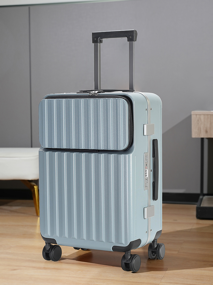 Maleta de Viaje con Compartime - Aluminum Frame Carry On Luggage reseña y precio